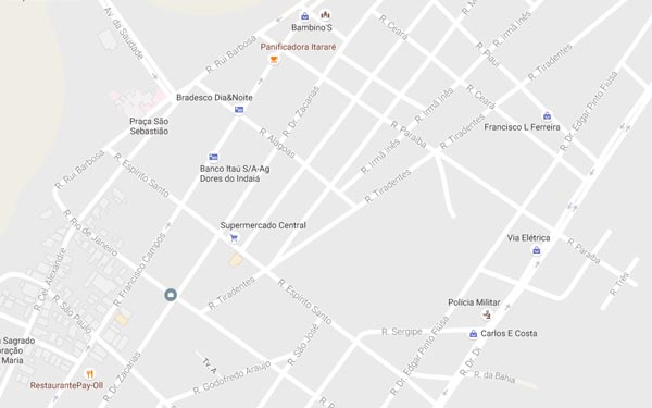 Veja como chegar à Dores do Indaiá