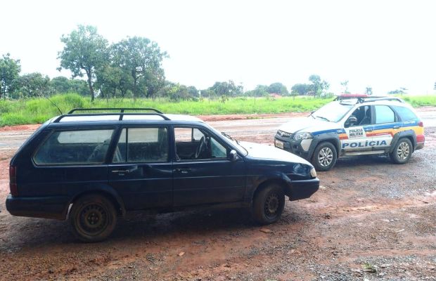 Trio furta veículo e é preso pela Polícia Militar