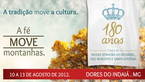 Programação Festa do Rosário 2012